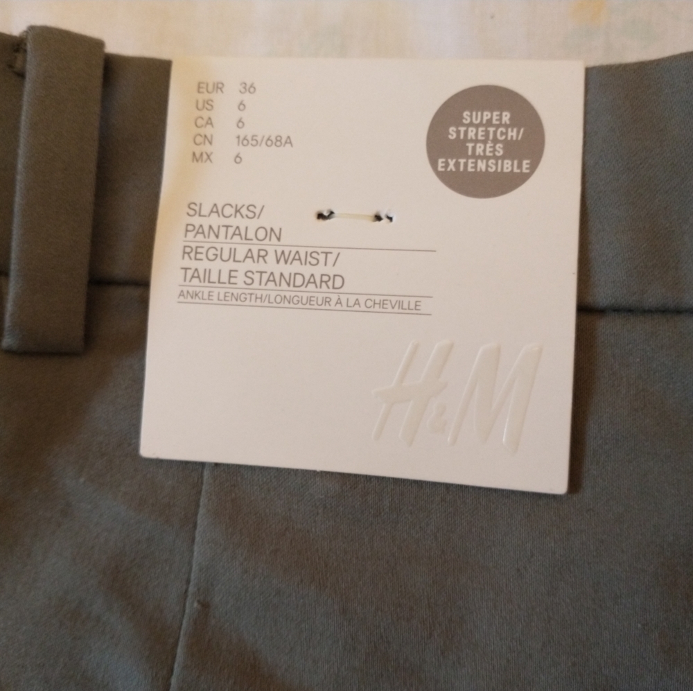 H and M ladies pants brand new